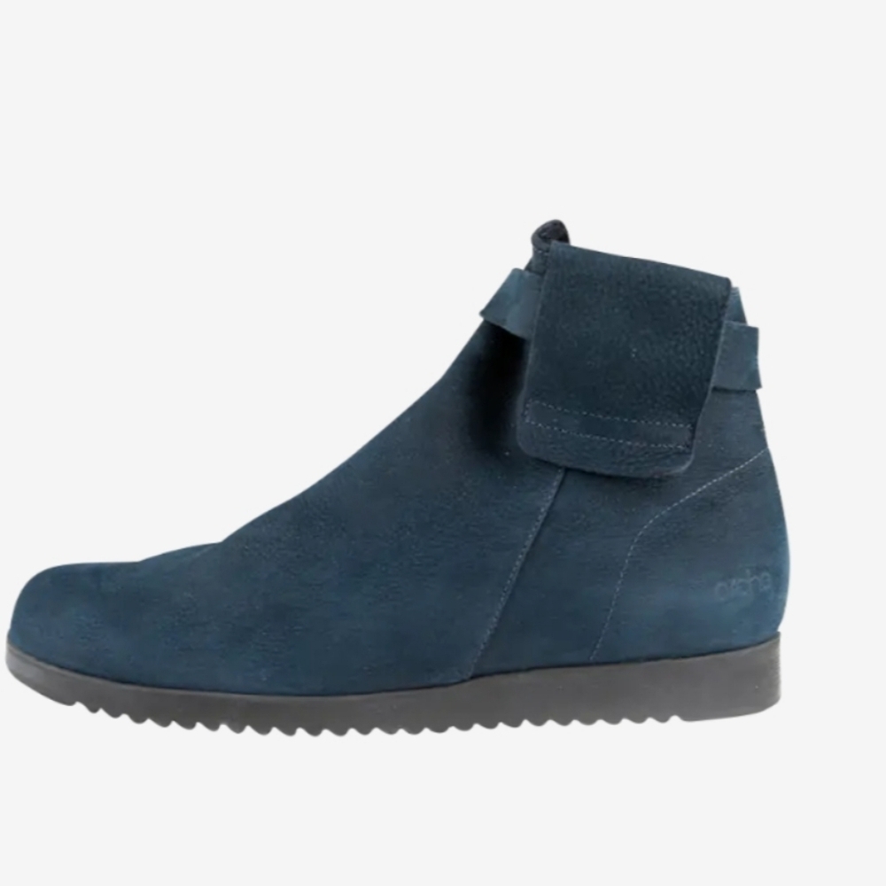Arche Navy Nubuck Boots Size 6